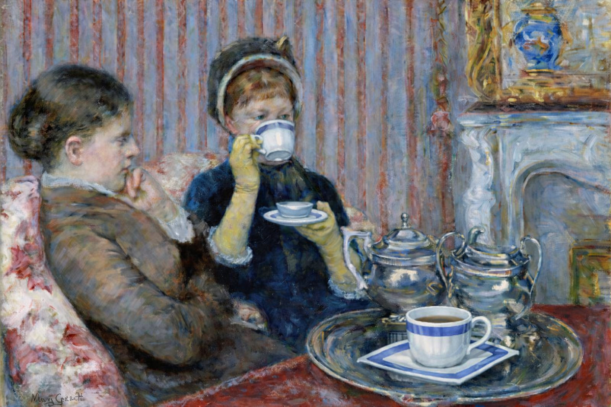 Le Thé 1880 - jeu de l'intrus