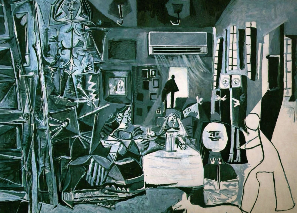 Les Ménines 1957 - jeu de l'intrus