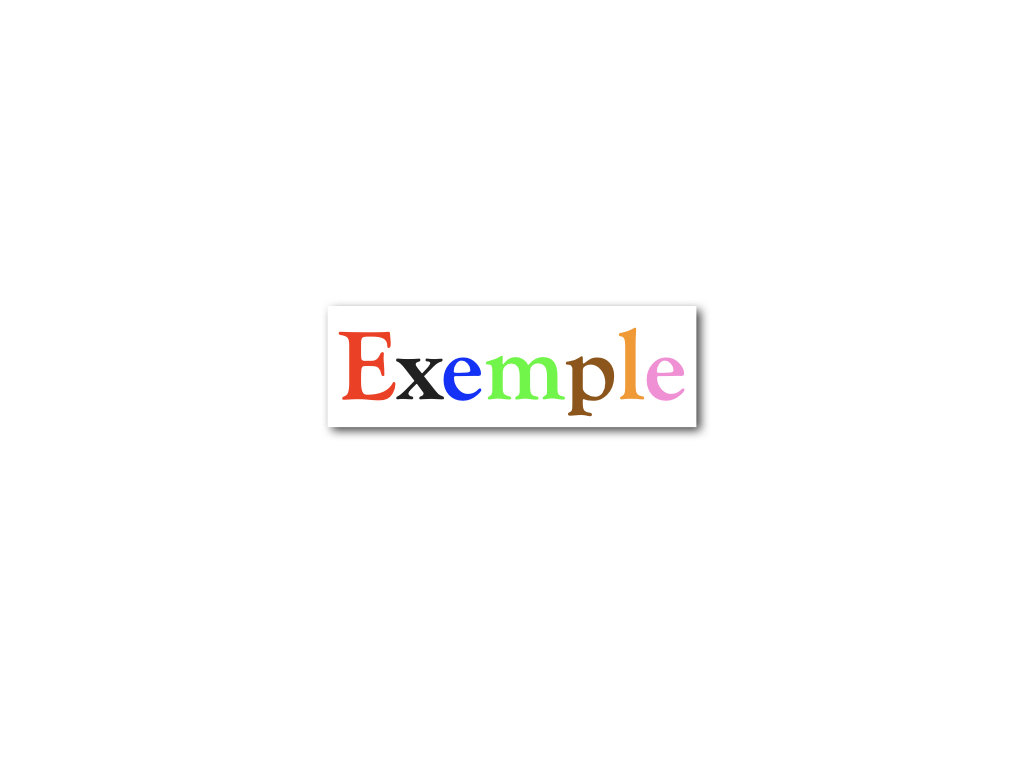 Proposition d'écriture