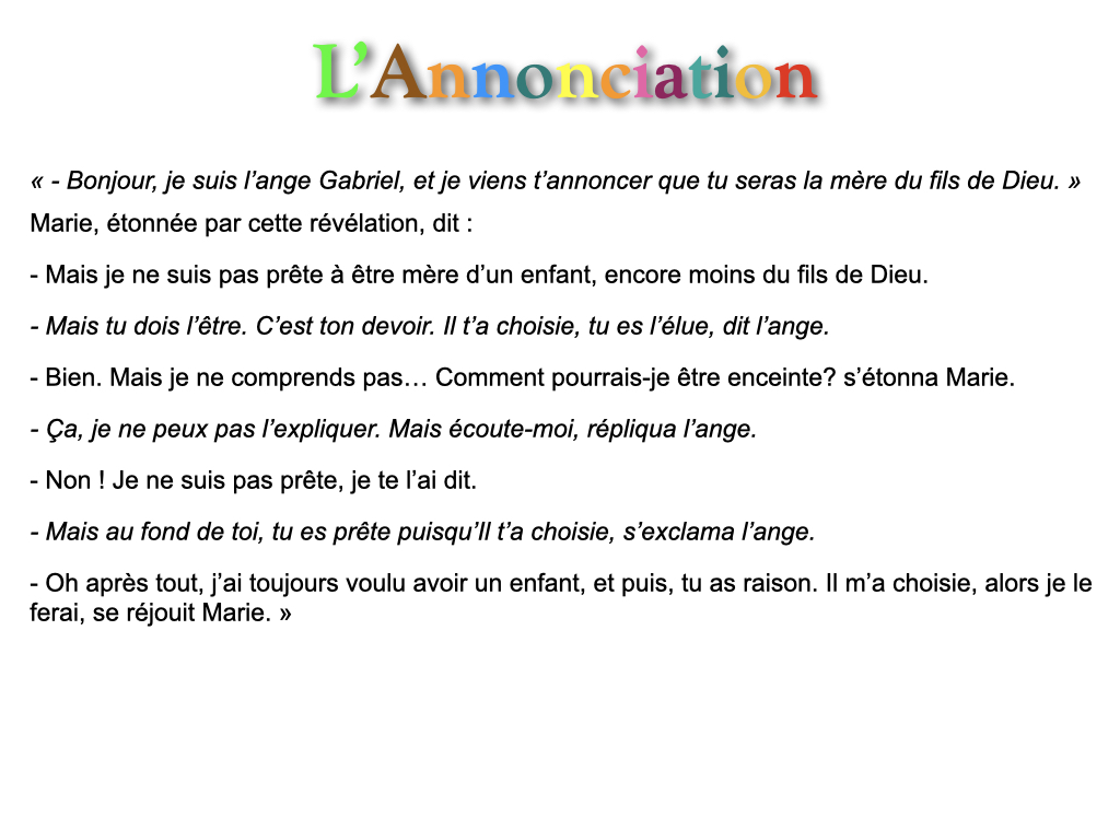Proposition d'écriture