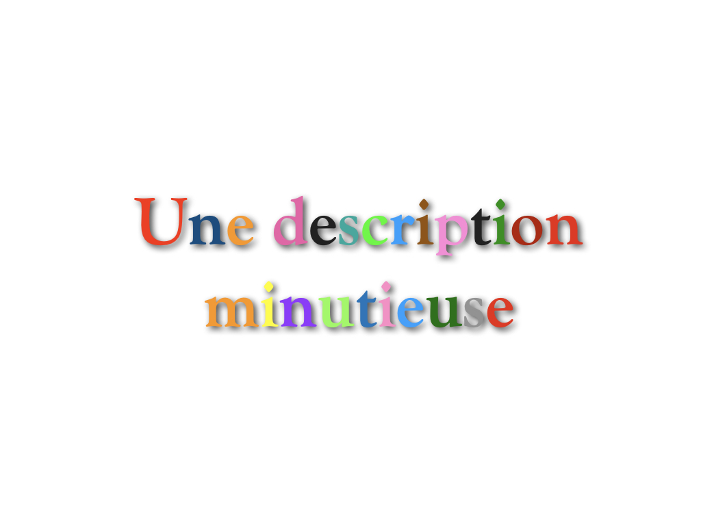 Proposition d'écriture