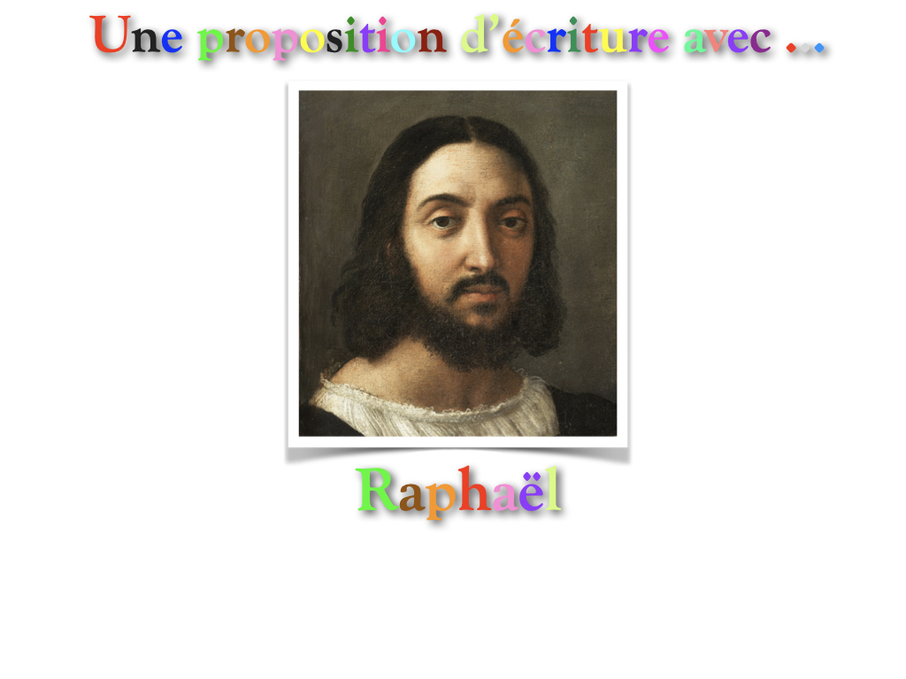 Proposition d'écriture