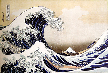 La Grande Vague de Hokusai