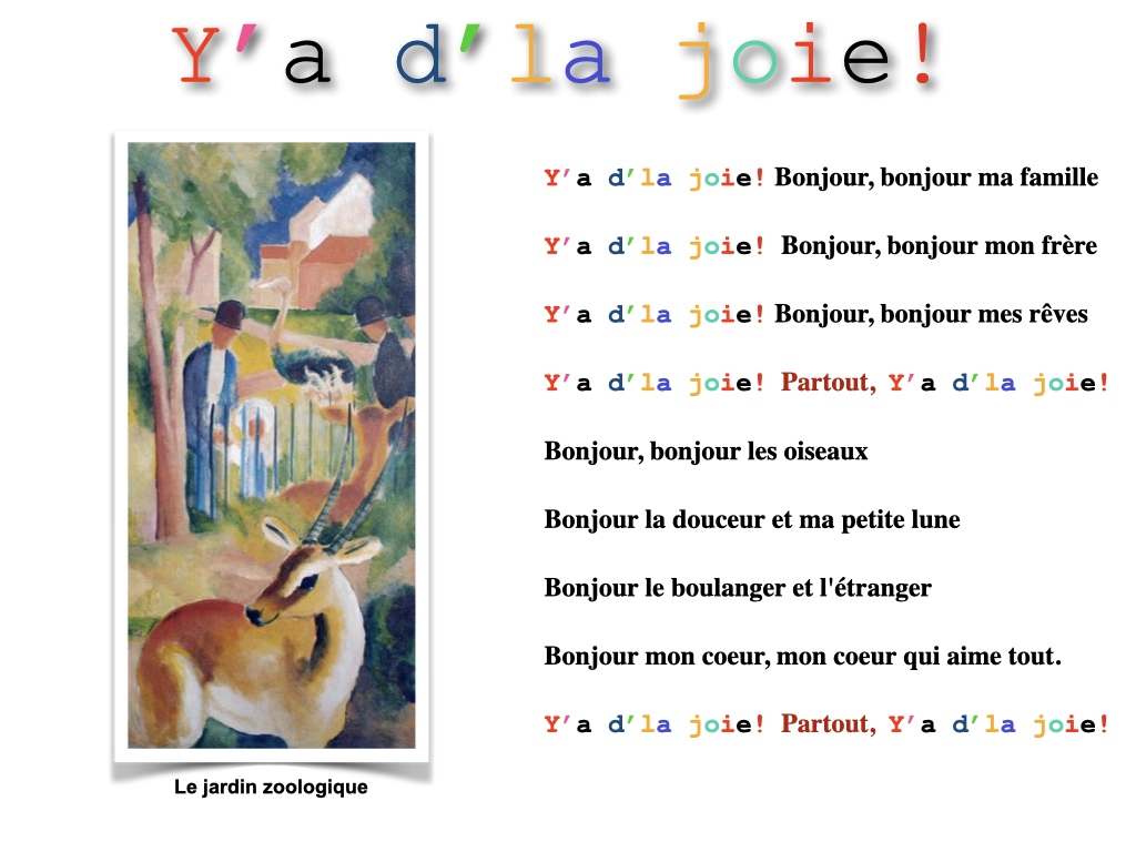 Proposition d'écriture