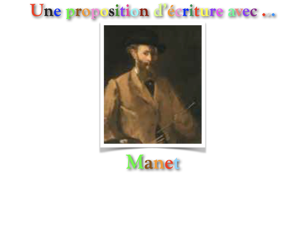 Proposition d'écriture