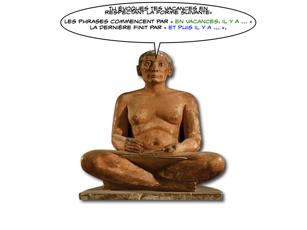 Proposition d'écriture