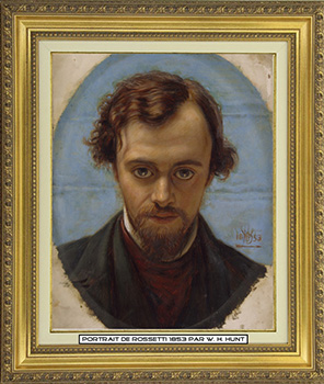 portrait de Rossetti