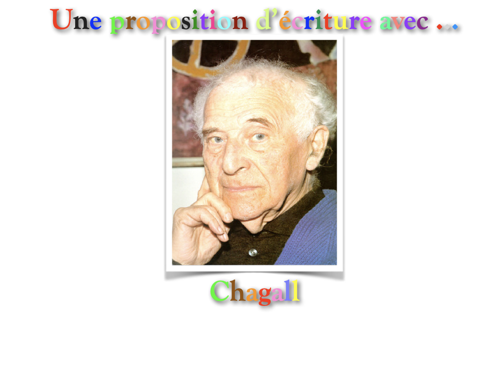 Proposition d'écriture