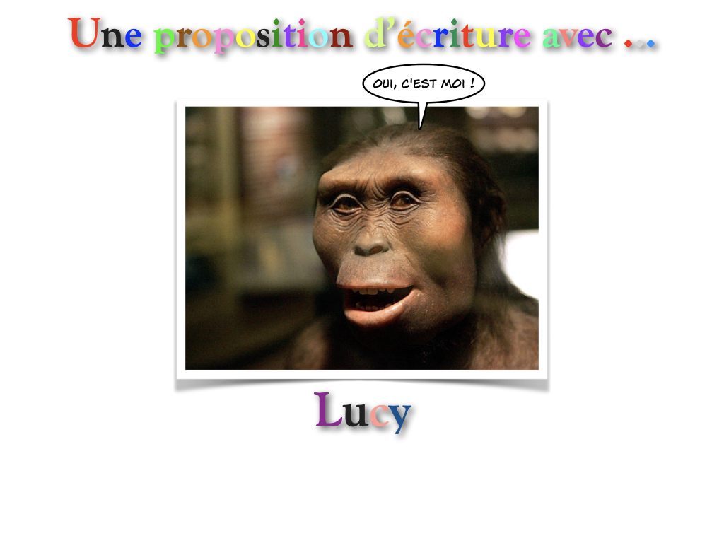 Proposition d'écriture