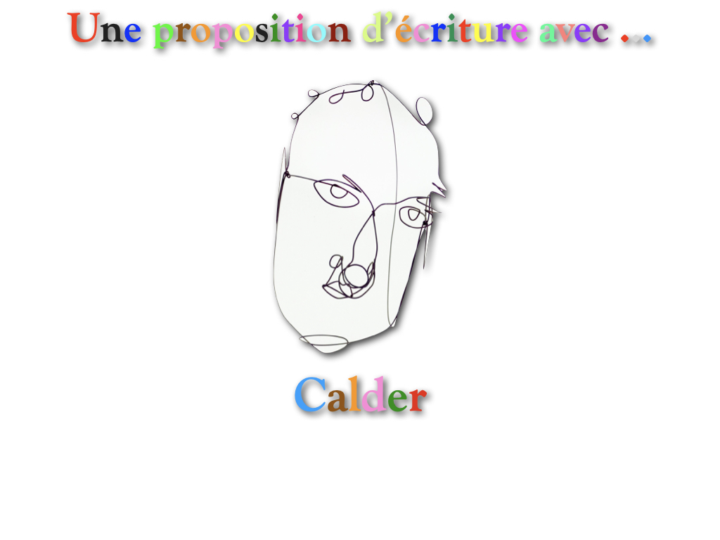 Proposition d'écriture